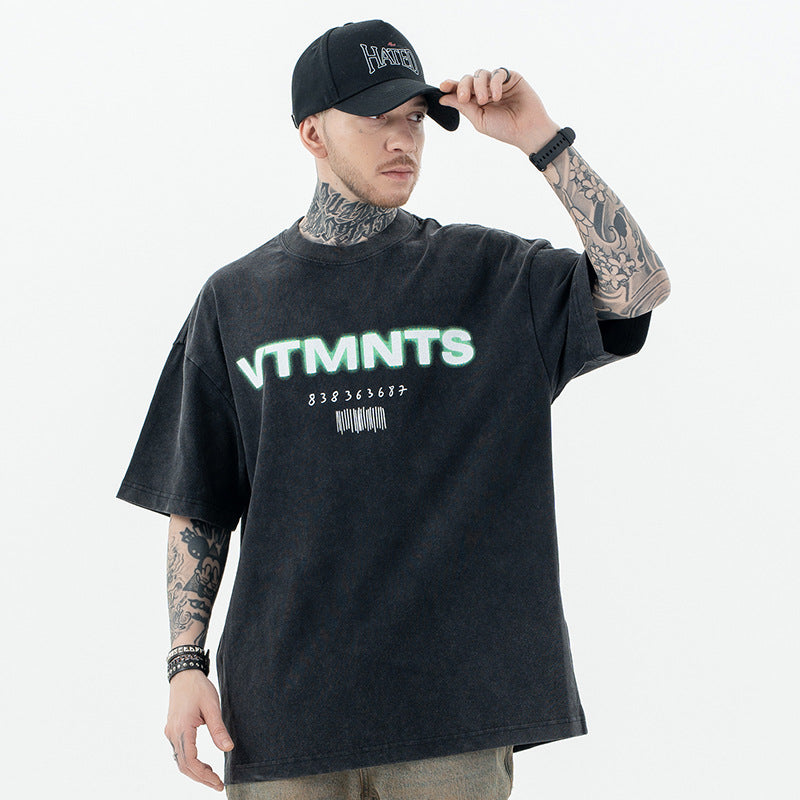 Mens Printed Cotton T-shirt