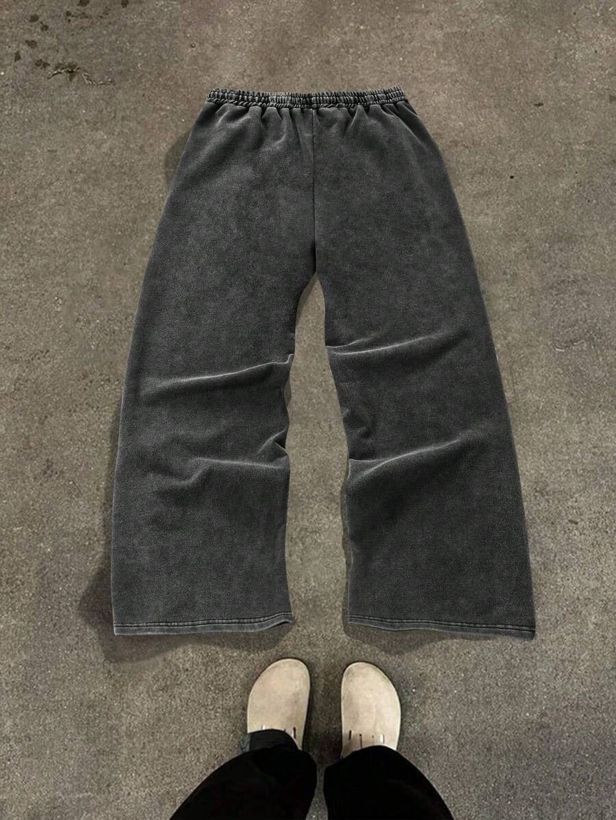 Casual Zipper Sweatpants Men Women