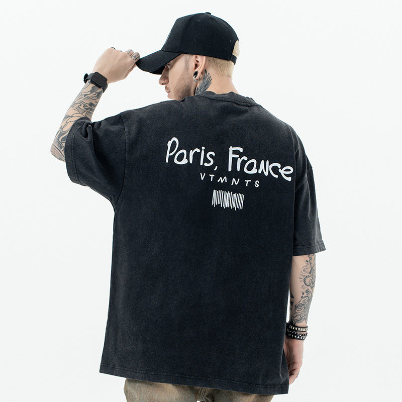 Mens Printed Cotton T-shirt