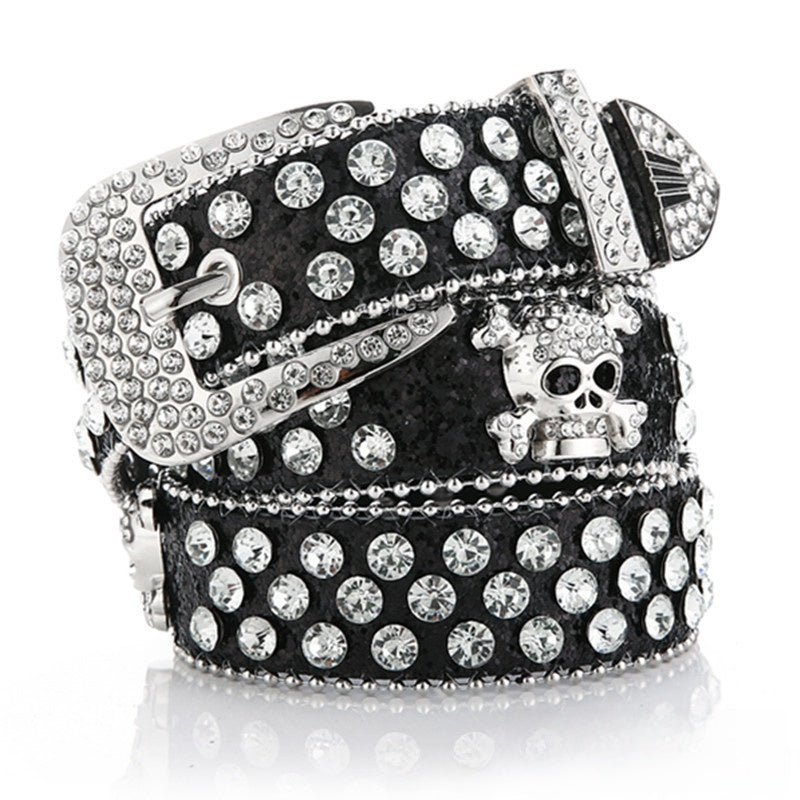 Spunlace belts with European style elements
