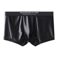 New solid color of ice silk men's underwear