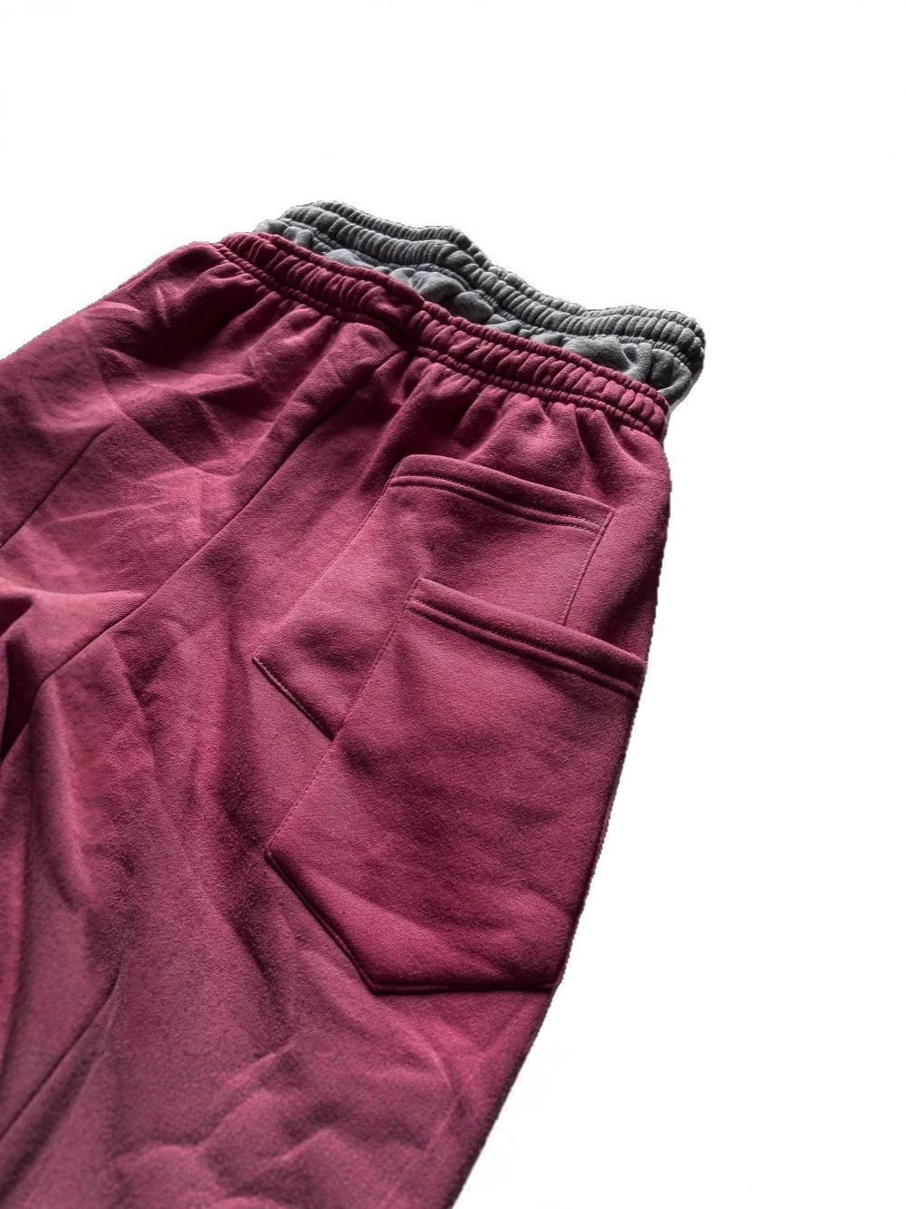 Loose Casual Straight-Leg Sweatpants