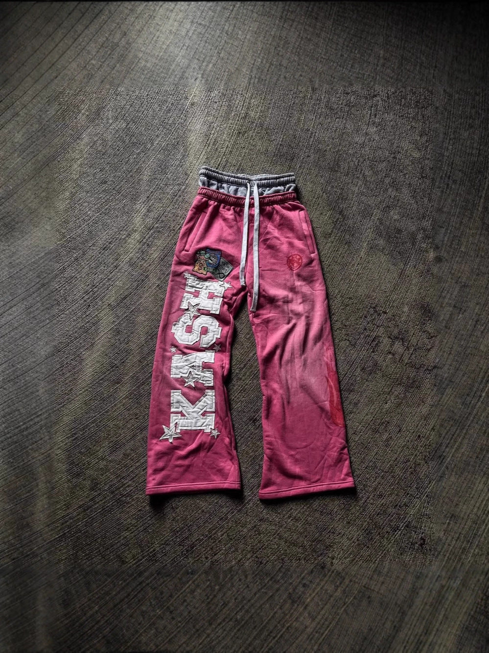 Loose Casual Straight-Leg Sweatpants