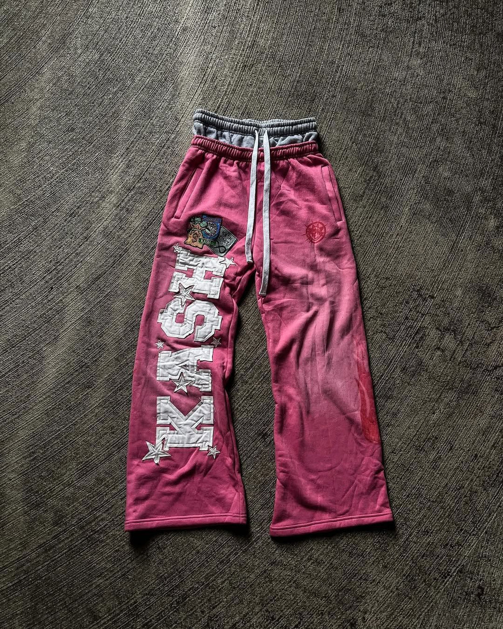 Loose Casual Straight-Leg Sweatpants