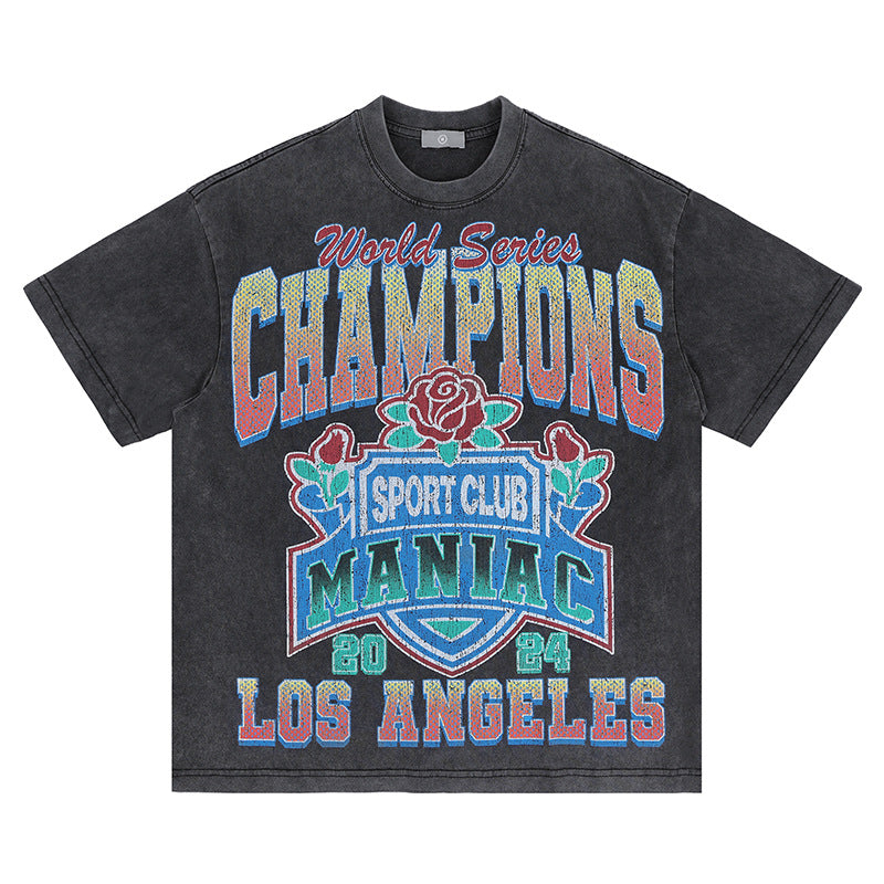 Men's Printed Cotton T-Shirt